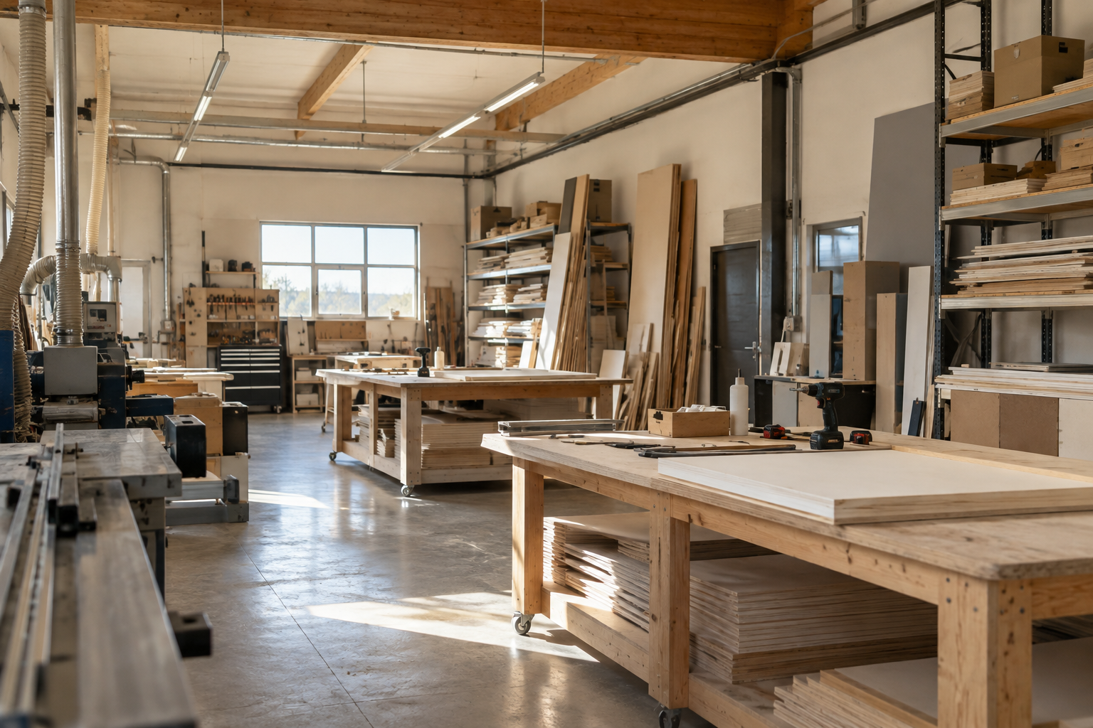 Atelier de fabrication de cache-radiateurs en bois