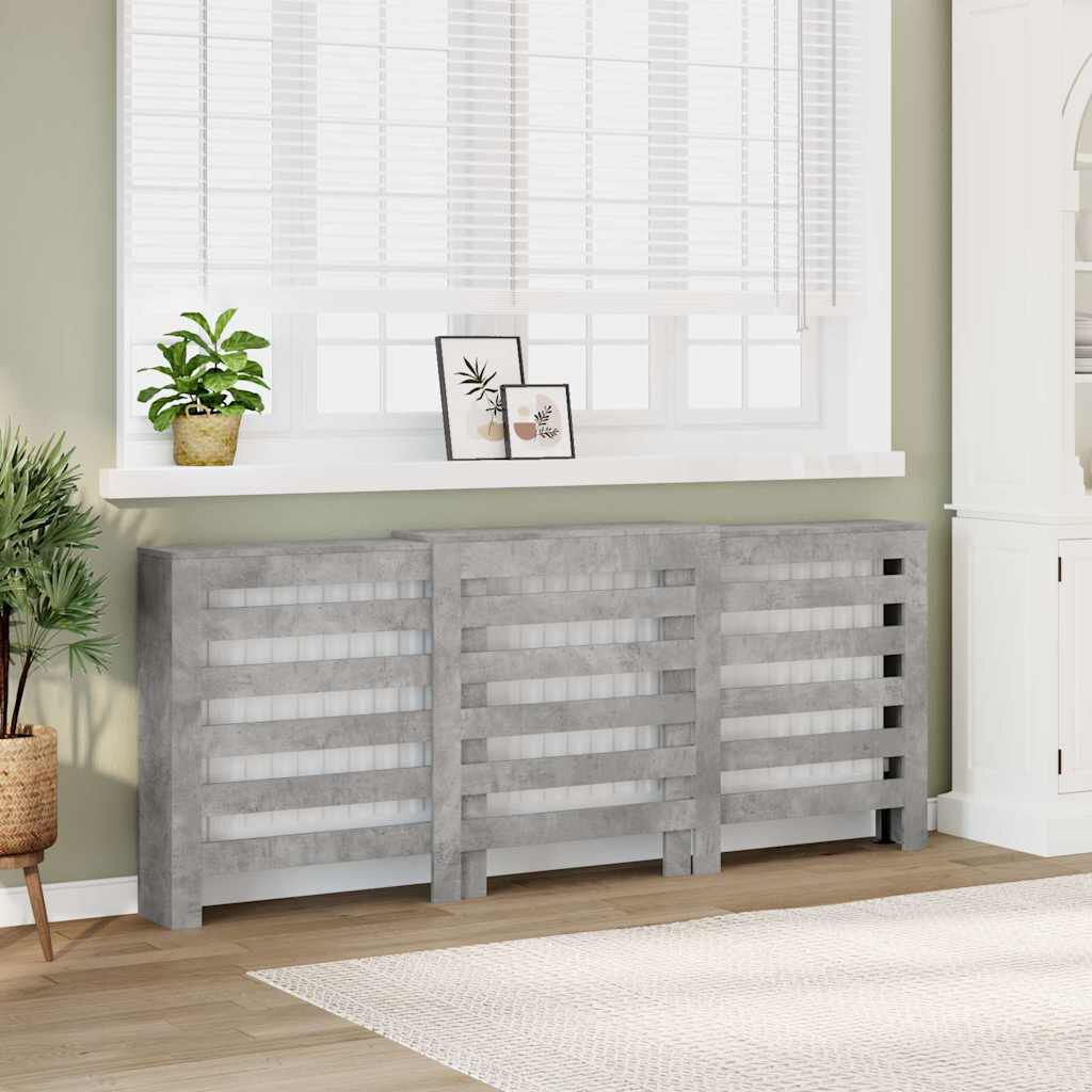 Cache-radiateur en bois à lattes horizontales ou verticales avec étagère – 10 finitions