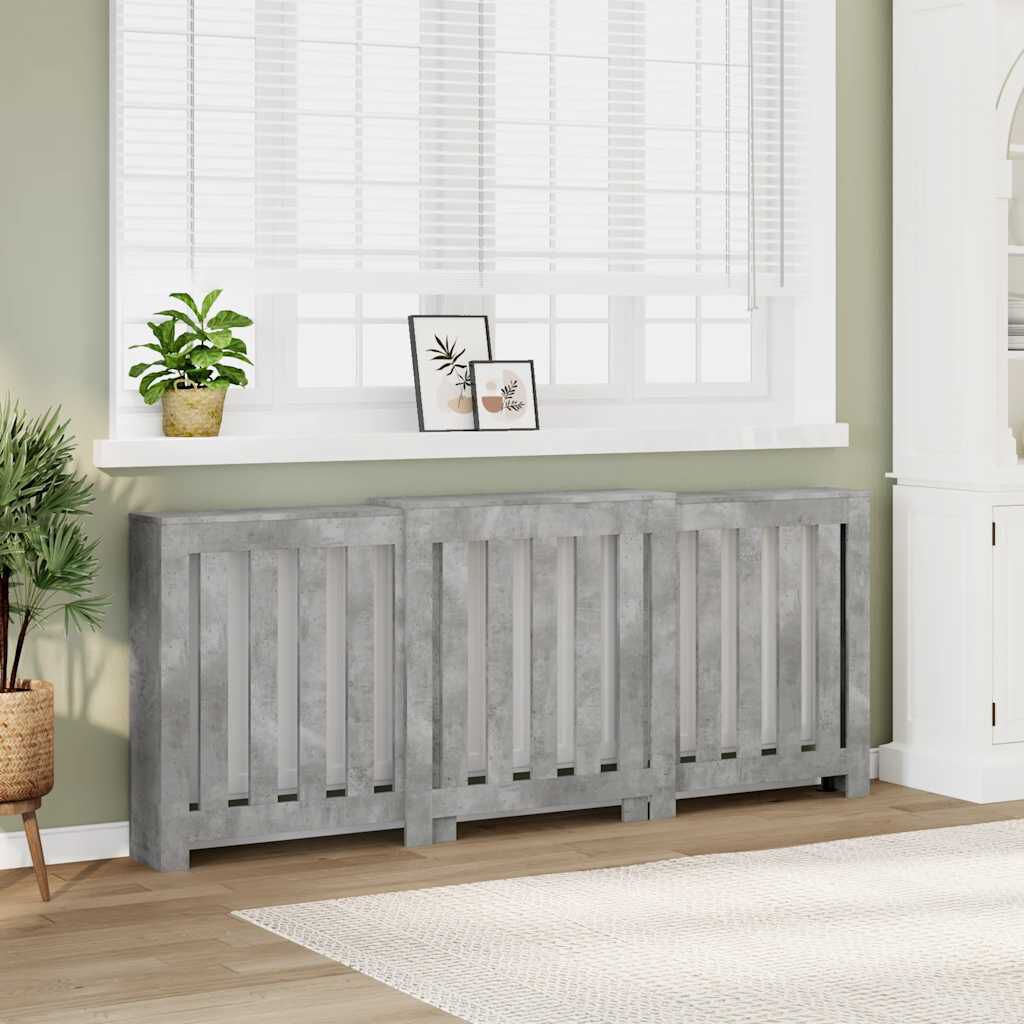 Cache-radiateur en bois à lattes horizontales ou verticales avec étagère – 10 finitions