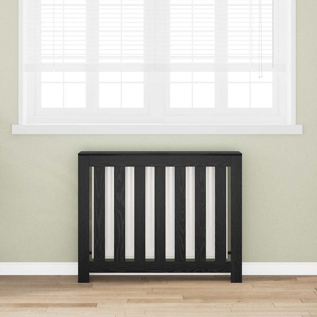 Cache-radiateur en bois à lattes horizontales ou verticales avec étagère – 10 finitions