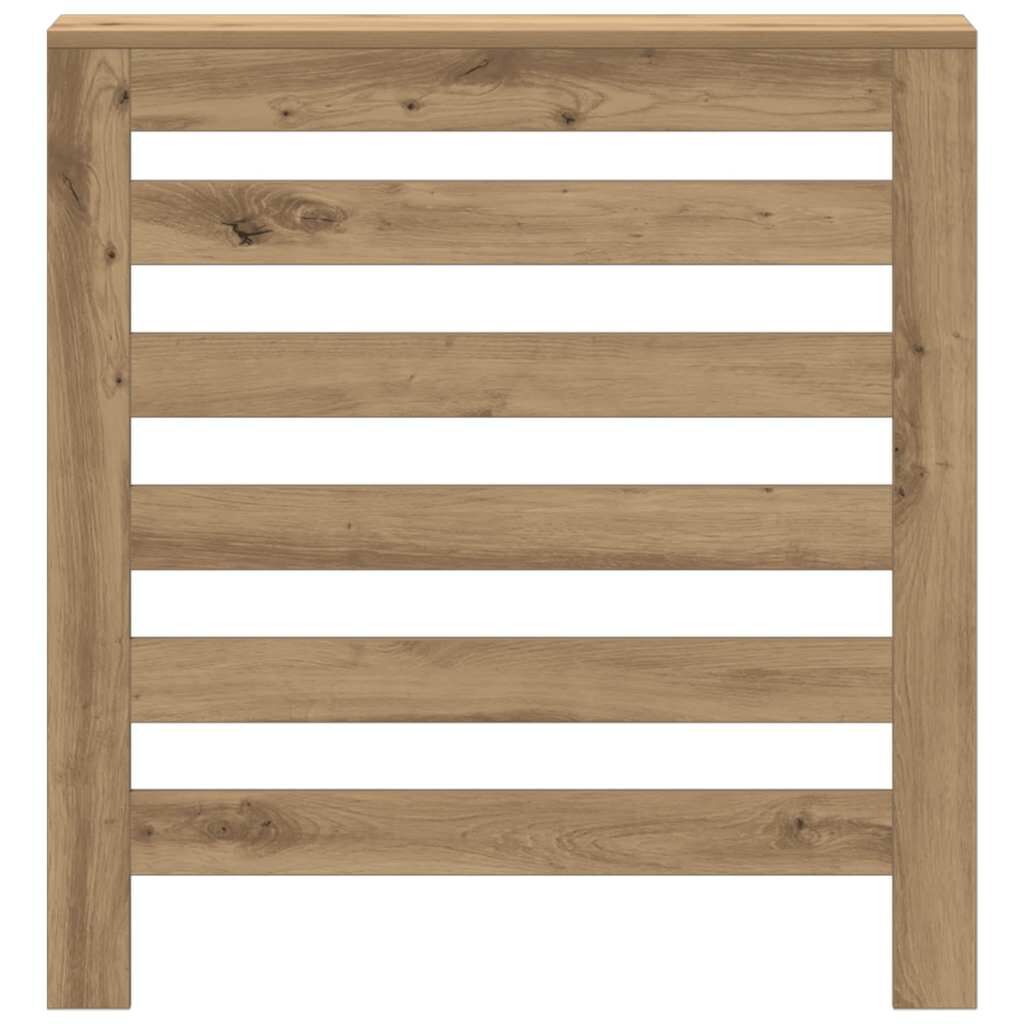 Cache-radiateur en bois à lattes horizontales ou verticales avec étagère – 10 finitions