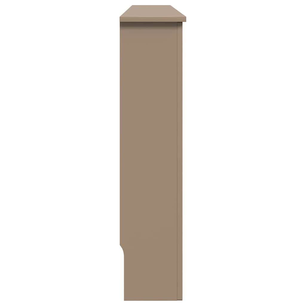 Cache-radiateur en MDF à motif croisé avec étagère – 5 coloris, 5 tailles