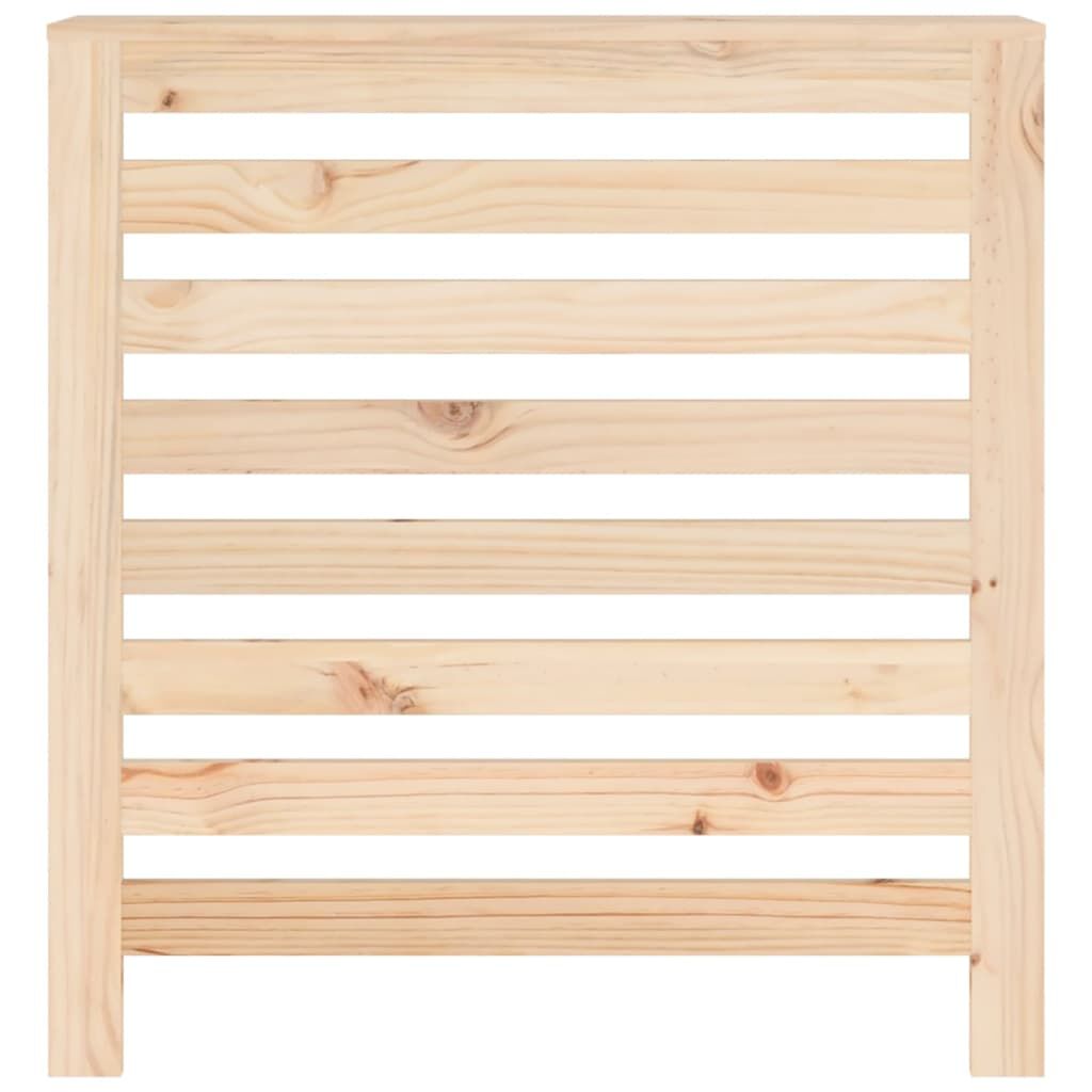 Cache-radiateur bois massif de pin naturel 79,5 cm