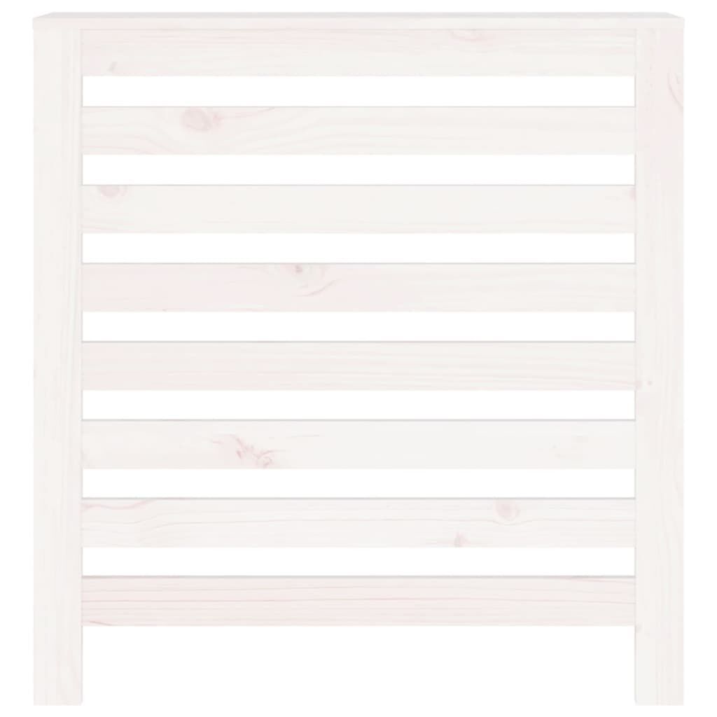 Cache-radiateur bois massif de pin blanc 79,5 cm