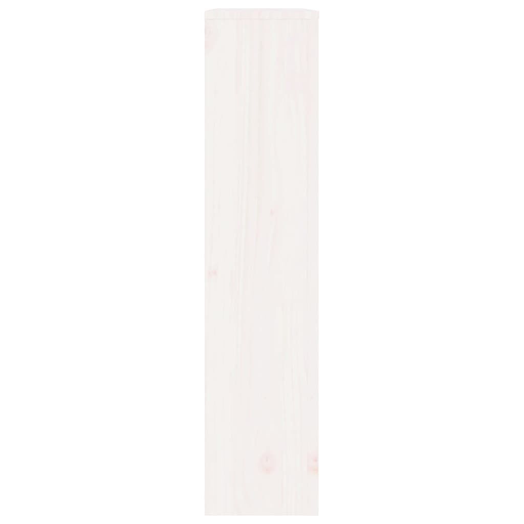 Cache-radiateur bois massif de pin blanc 79,5 cm