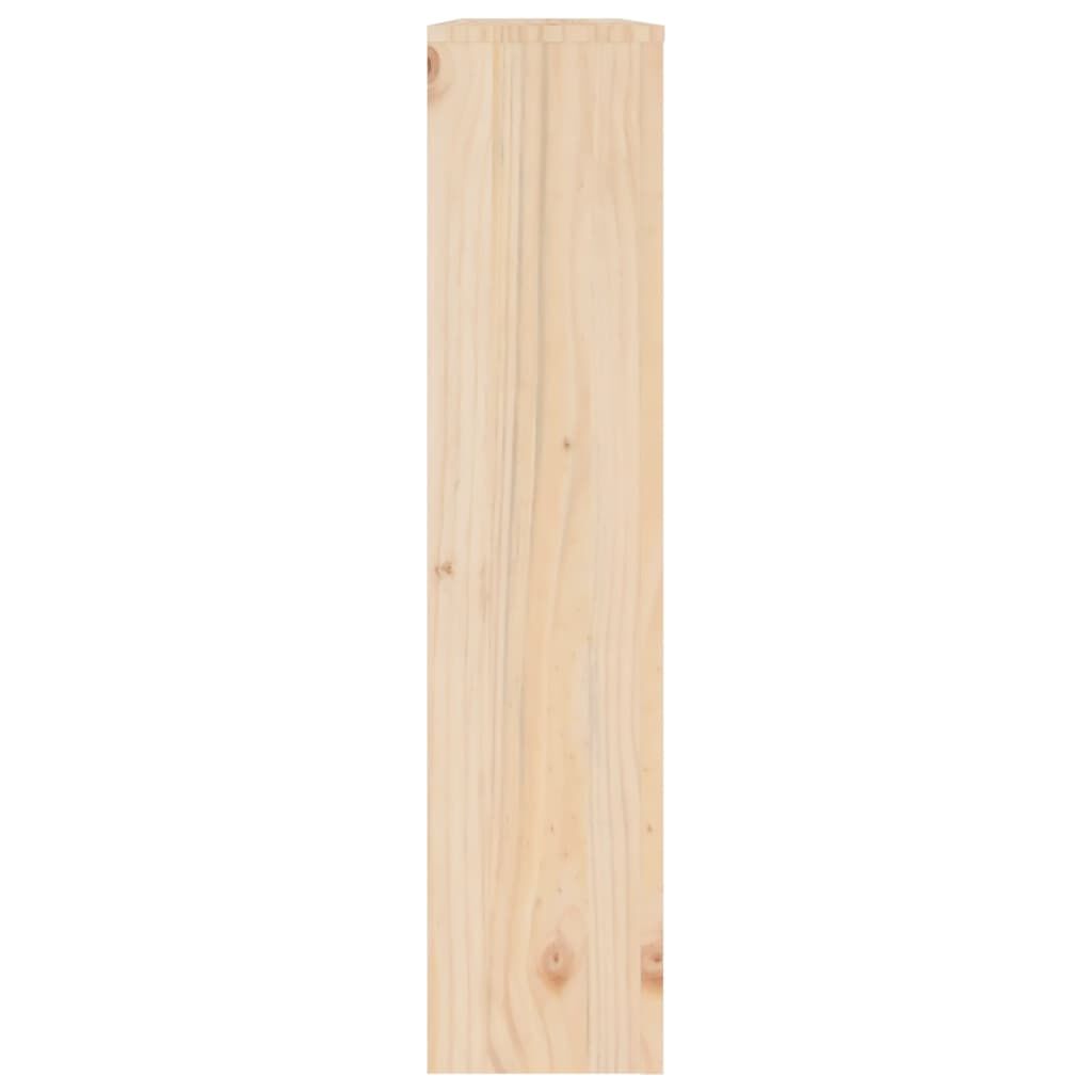 Cache-radiateur bois massif de pin naturel 108,5 cm