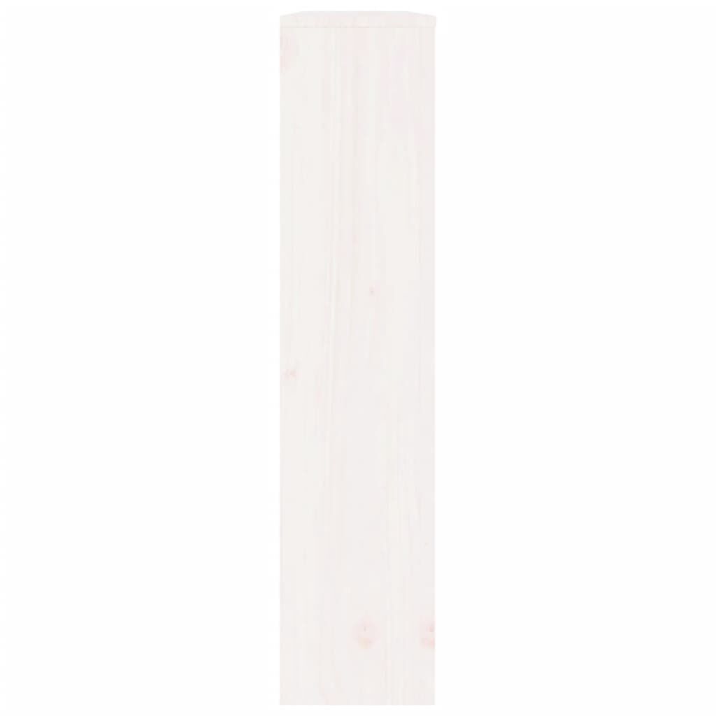 Cache-radiateur bois massif de pin blanc 108,5 cm