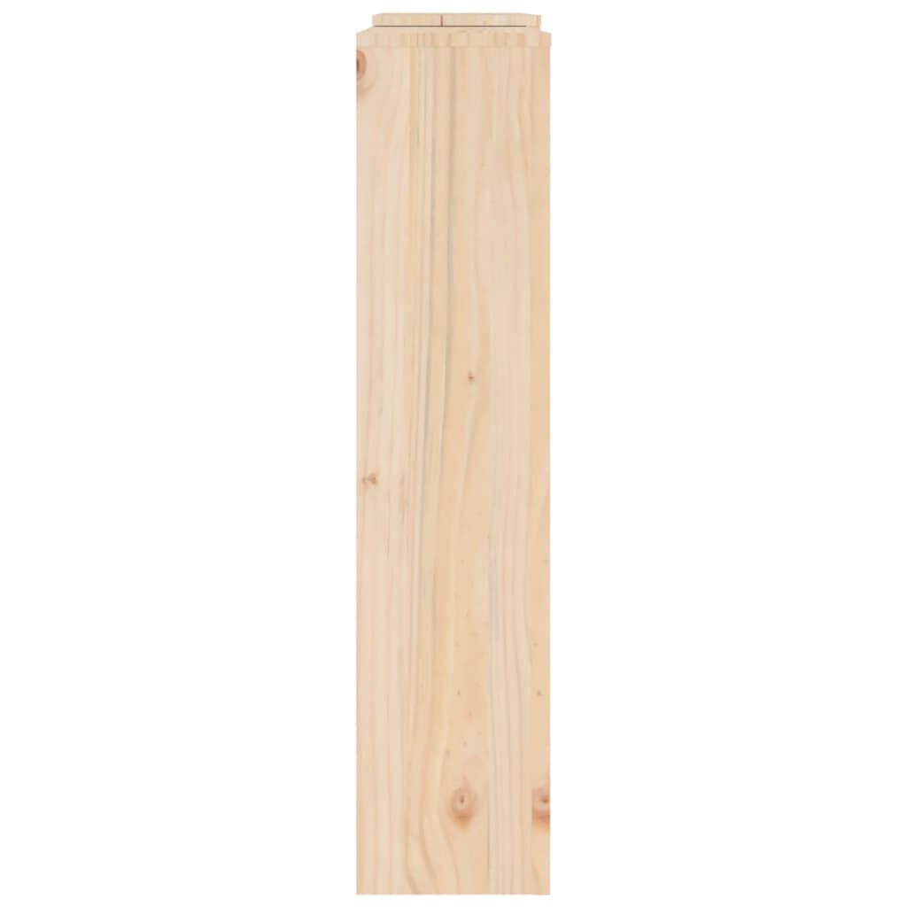 Cache-radiateur bois massif de pin – vue détaillée 5