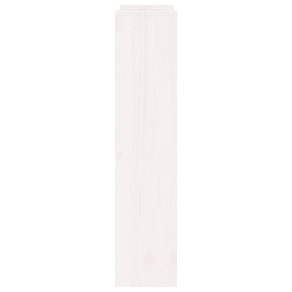 Cache-radiateur bois massif de pin blanc 210 cm