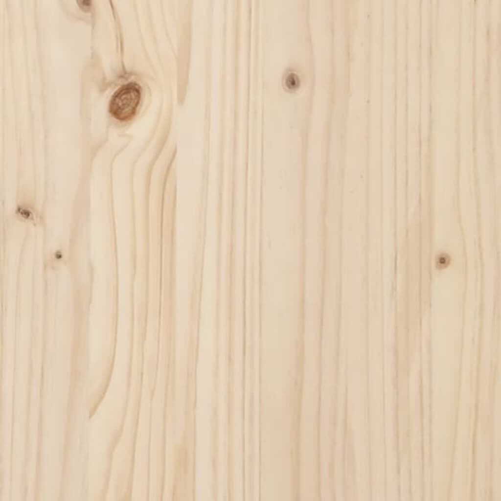 Cache-radiateur bois massif de pin – vue détaillée 8